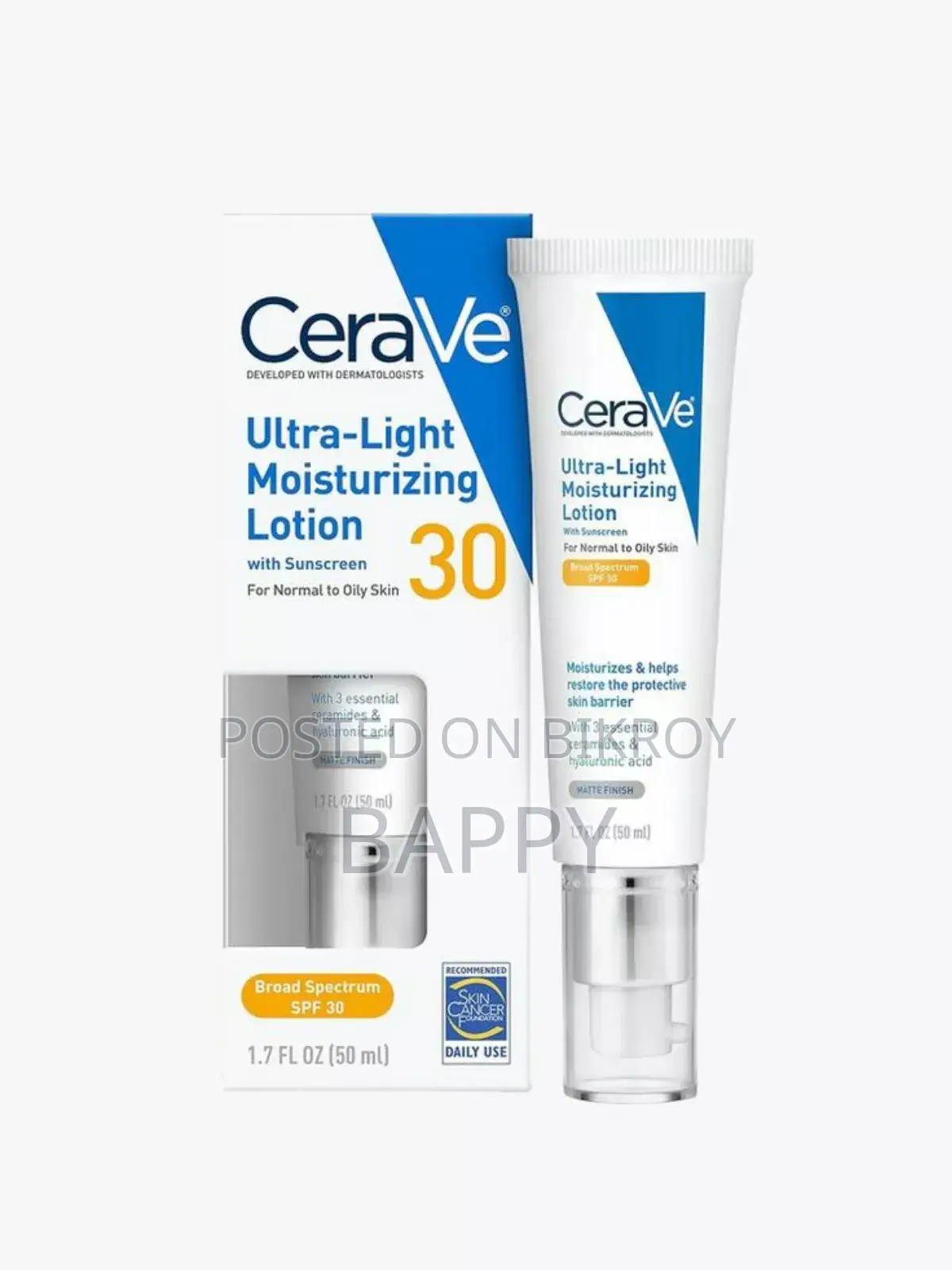 Cerave Ultra-Light Moisturizing Lotion SPF 30 (Face)
