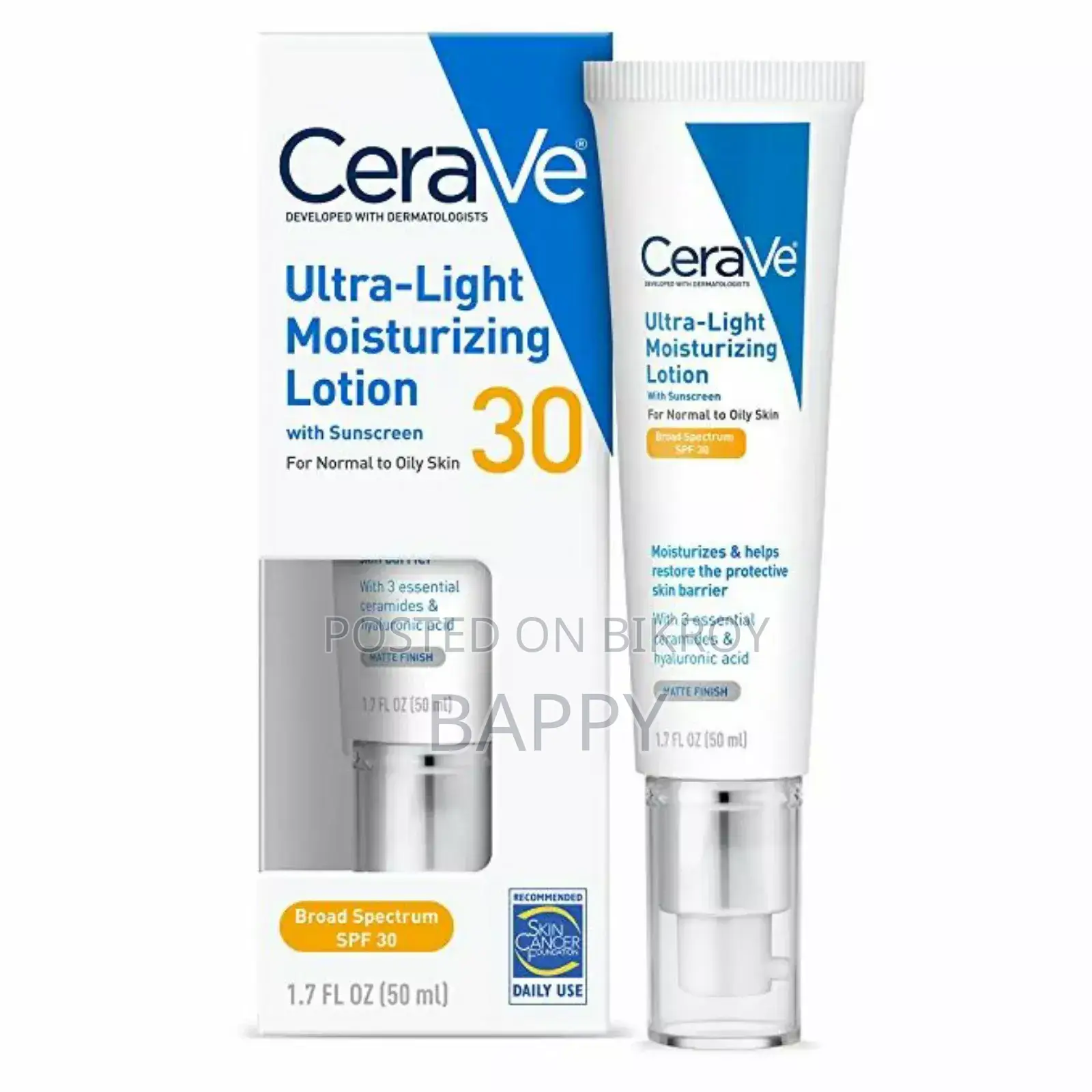 Cerave Ultra-Light Moisturizing Lotion SPF 30 (Face)
