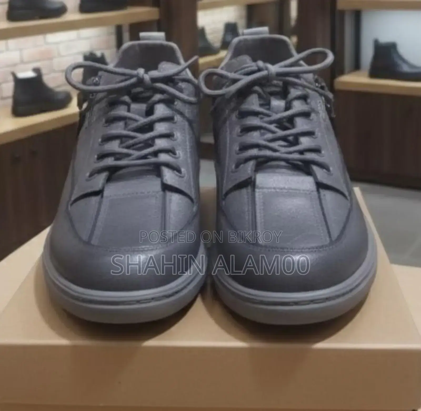 Premium Stylish Casual Leather Sneakers