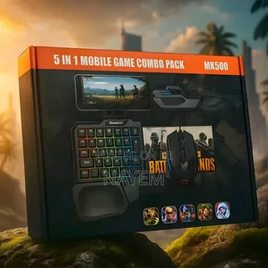 5 in 1 Mobile Gaming Combo Pack | Pubg Free Fire Cod Supported