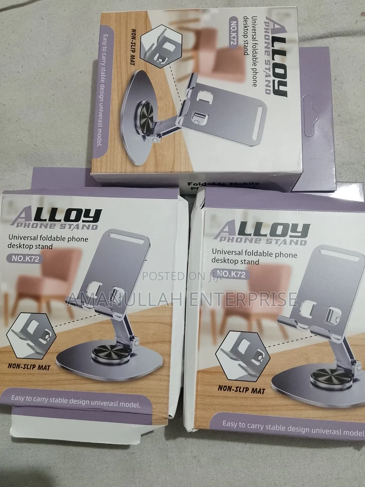 Mobile Stand Metal Body
