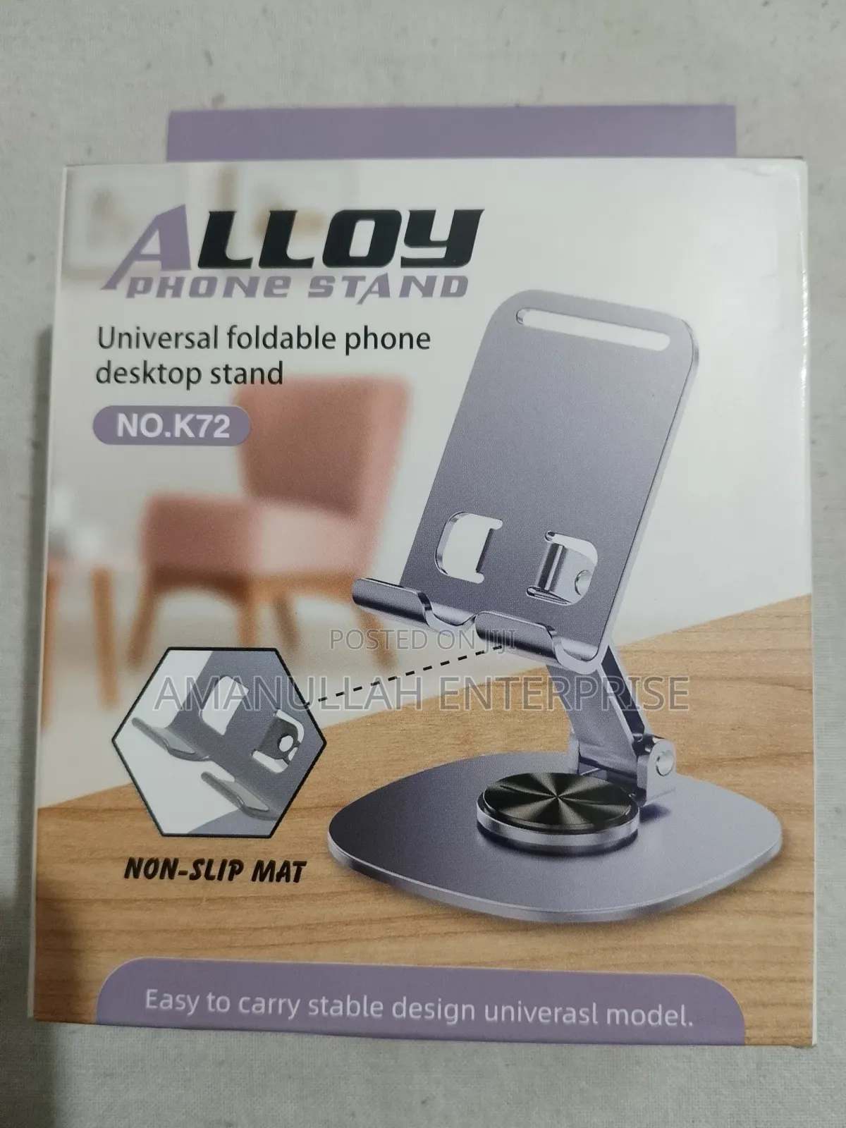 Mobile Stand Metal Body