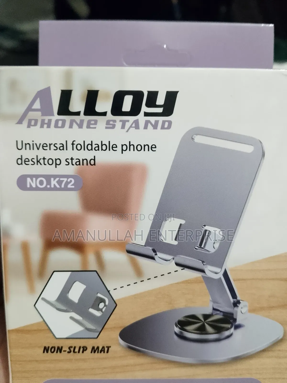 Mobile Stand Metal Body