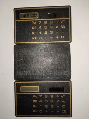 কার্ড ক্যালকুলেটর আল্ট্রা স্লিম।