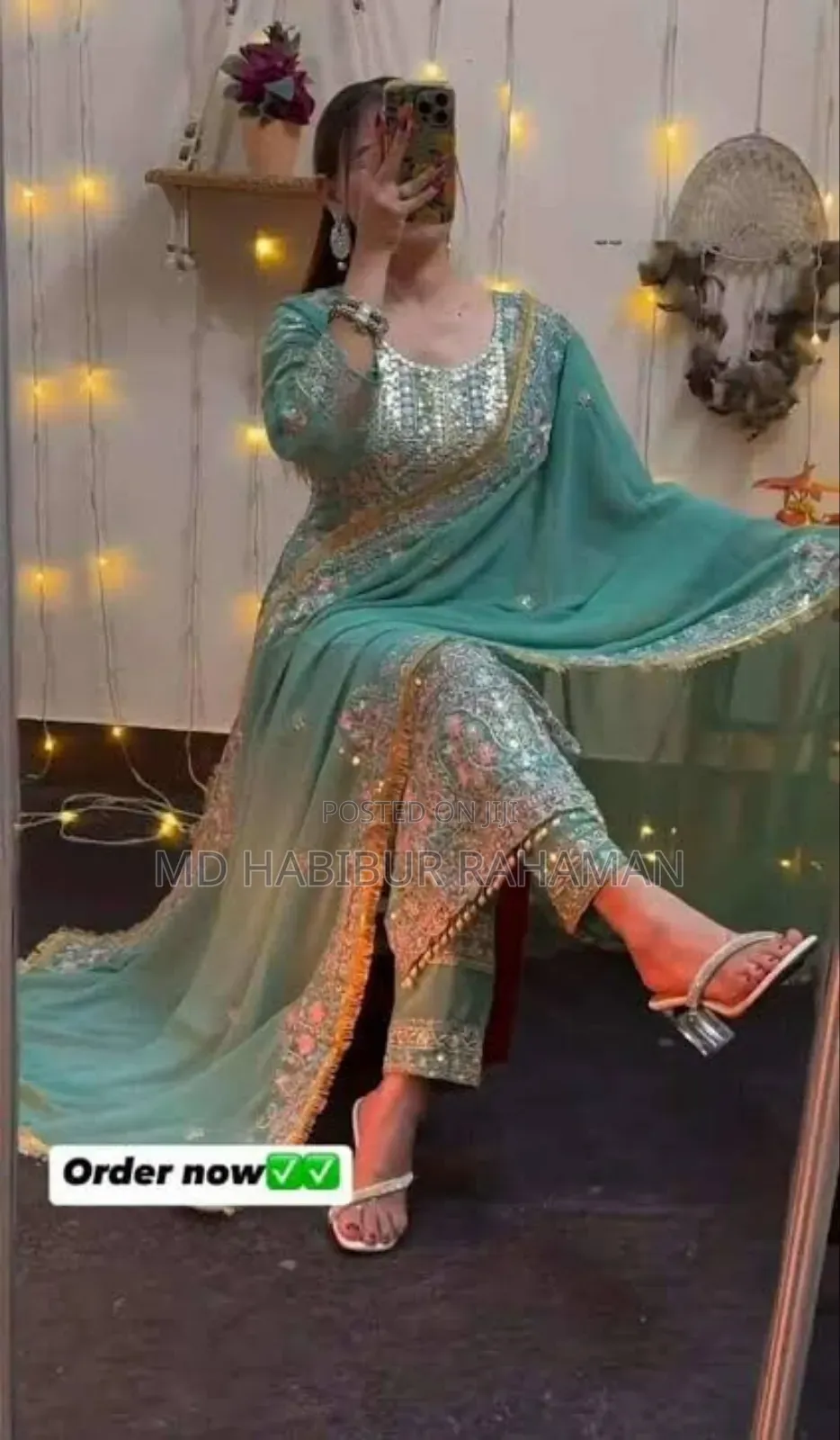 Premium Georgette Sequence Embroidery Salwar Kameez
