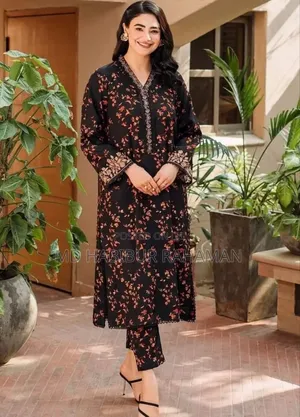 এক্সক্লুসিভ লিনেন এমব্রয়ডারি ২-পিস