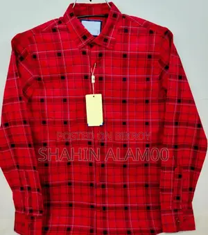 Pure Cotton Full Sleeve Check Print Shirt For Men