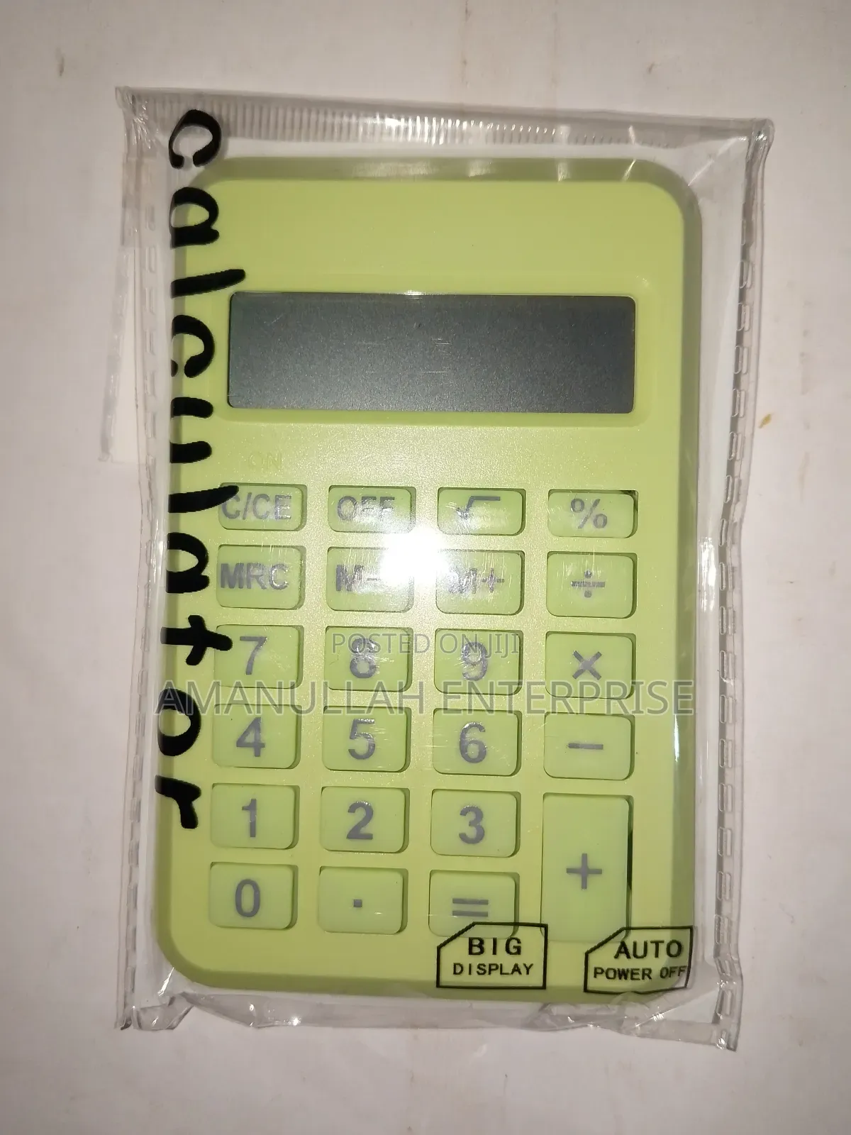Calculater Mini Styles Size.