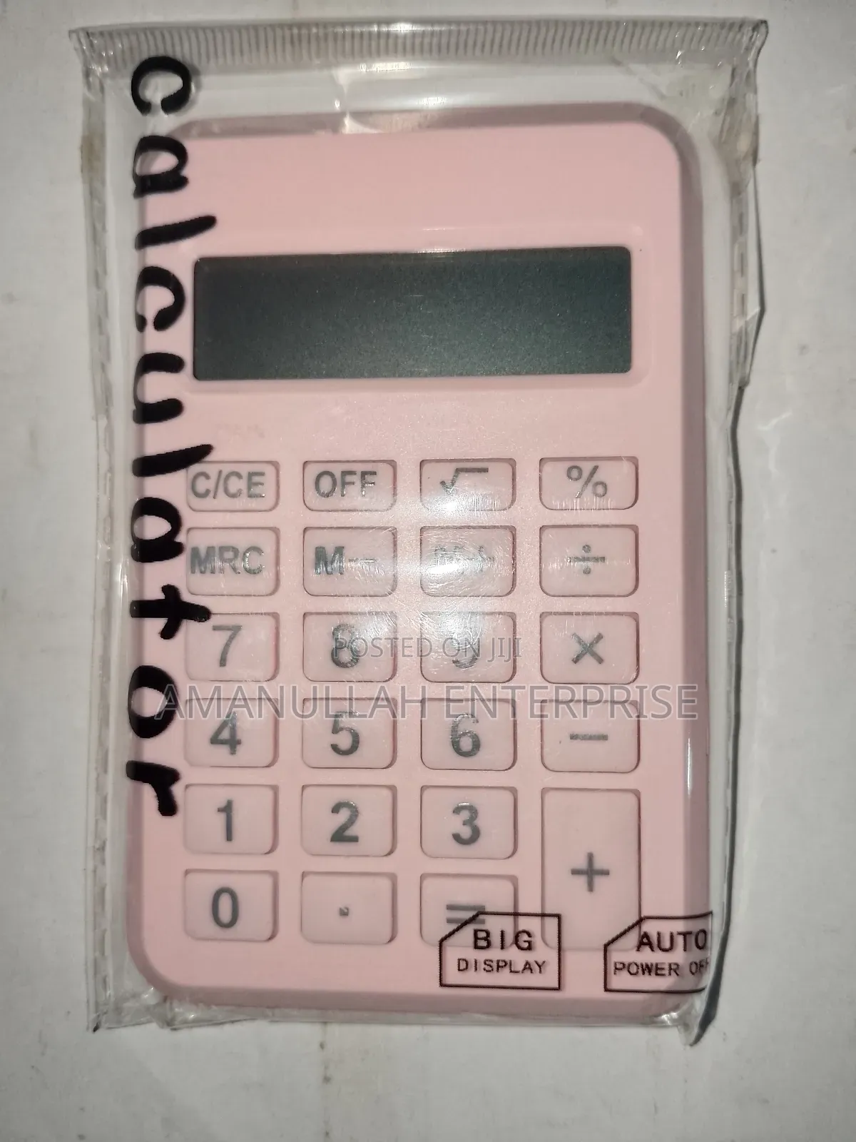 Calculater Mini Styles Size.