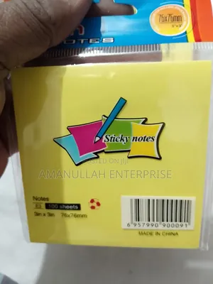 স্টিকি নোট কালারফুল ০১ বুক