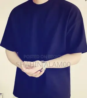 Solid Drop Shoulder Tshirt