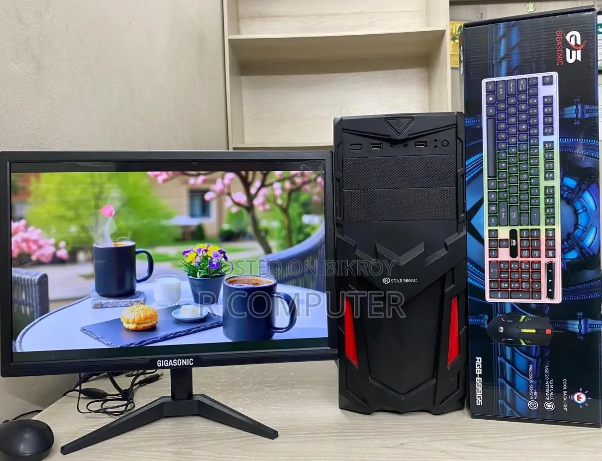 Desktop Computer 4GB Intel Core I3 SSD 128GB
