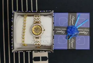 Ladis Watch With Brace Light(রিয়েল পিক)