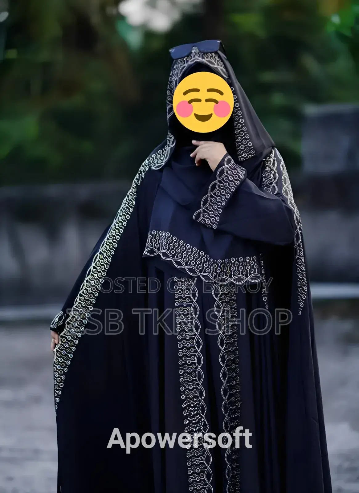 রুপকথা স্টোন বোরকা সেট High Quality