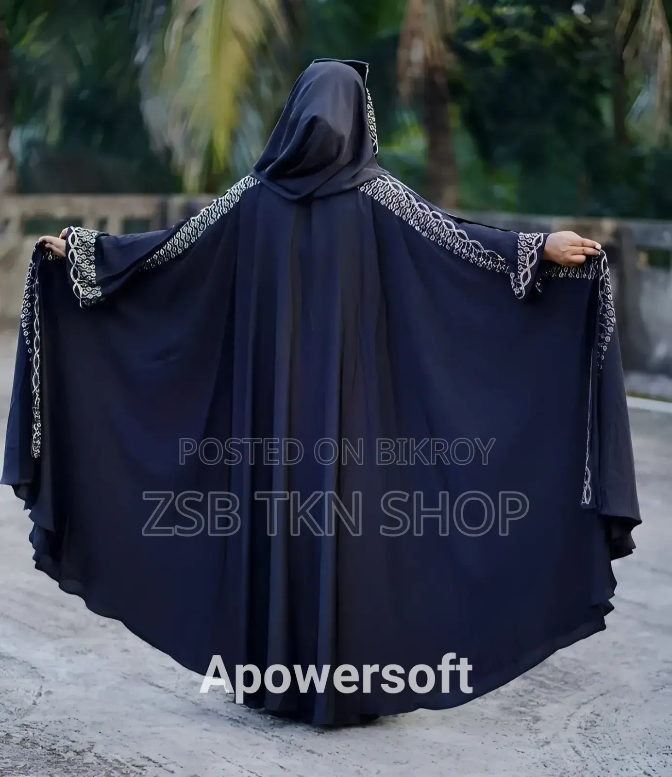 রুপকথা স্টোন বোরকা সেট High Quality