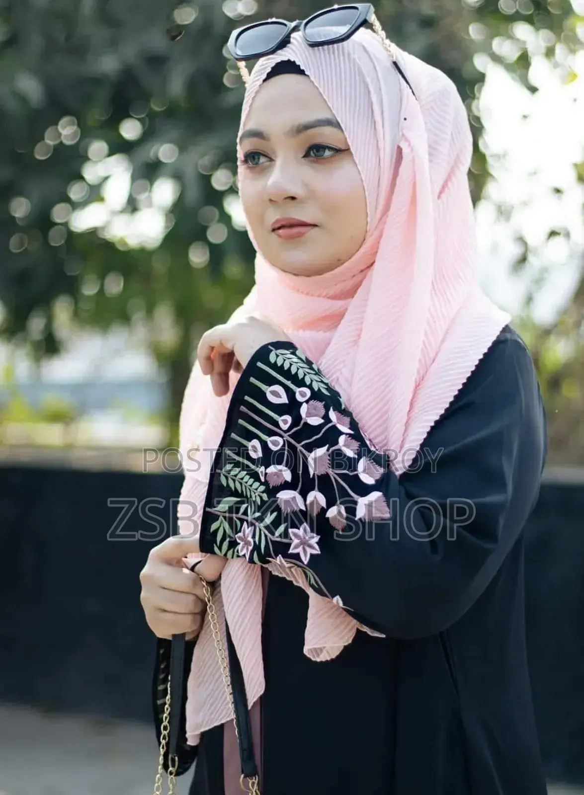 Abaya in Rose New Update