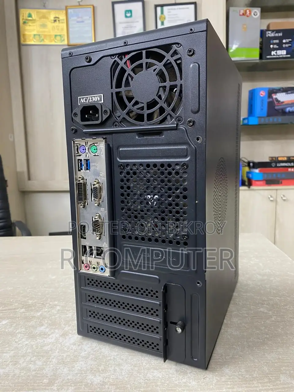 Desktop Pc Intel Core I5 ( 6th Gen)_ram 8gb DDR-4_nvme SSD 256gb