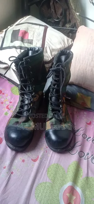 A pair of boots for sale