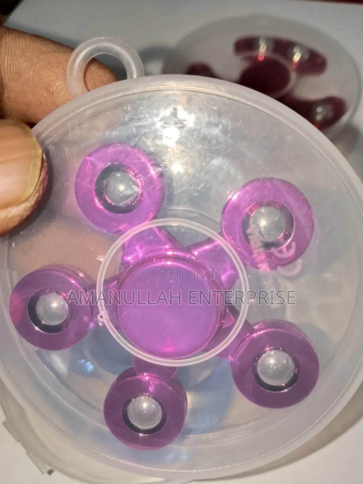 Fidget Spinner Also Known as a Snowflake or Ferris Wheel Spinner