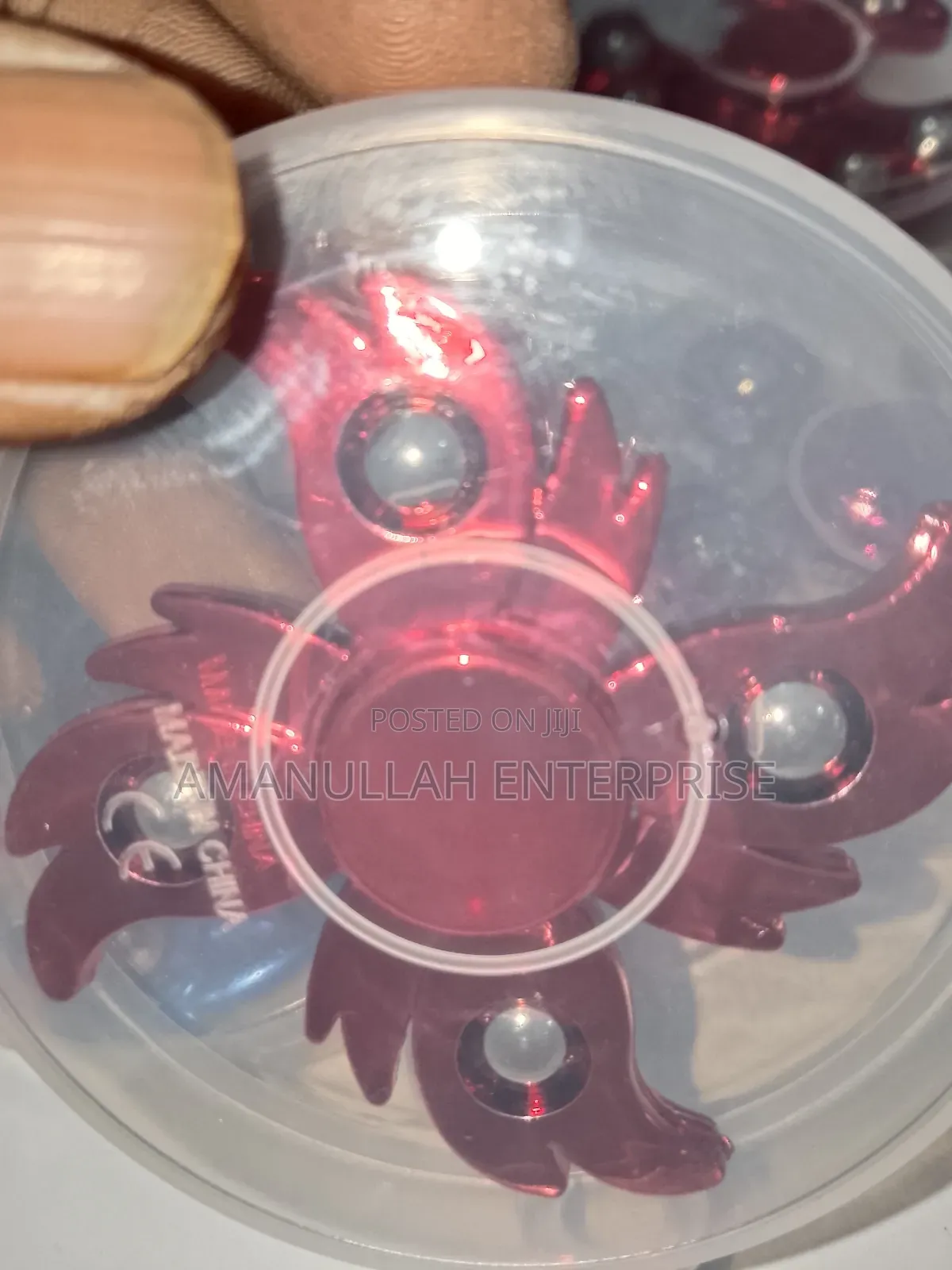 Fidget Spinner Also Known as a Snowflake or Ferris Wheel Spinner