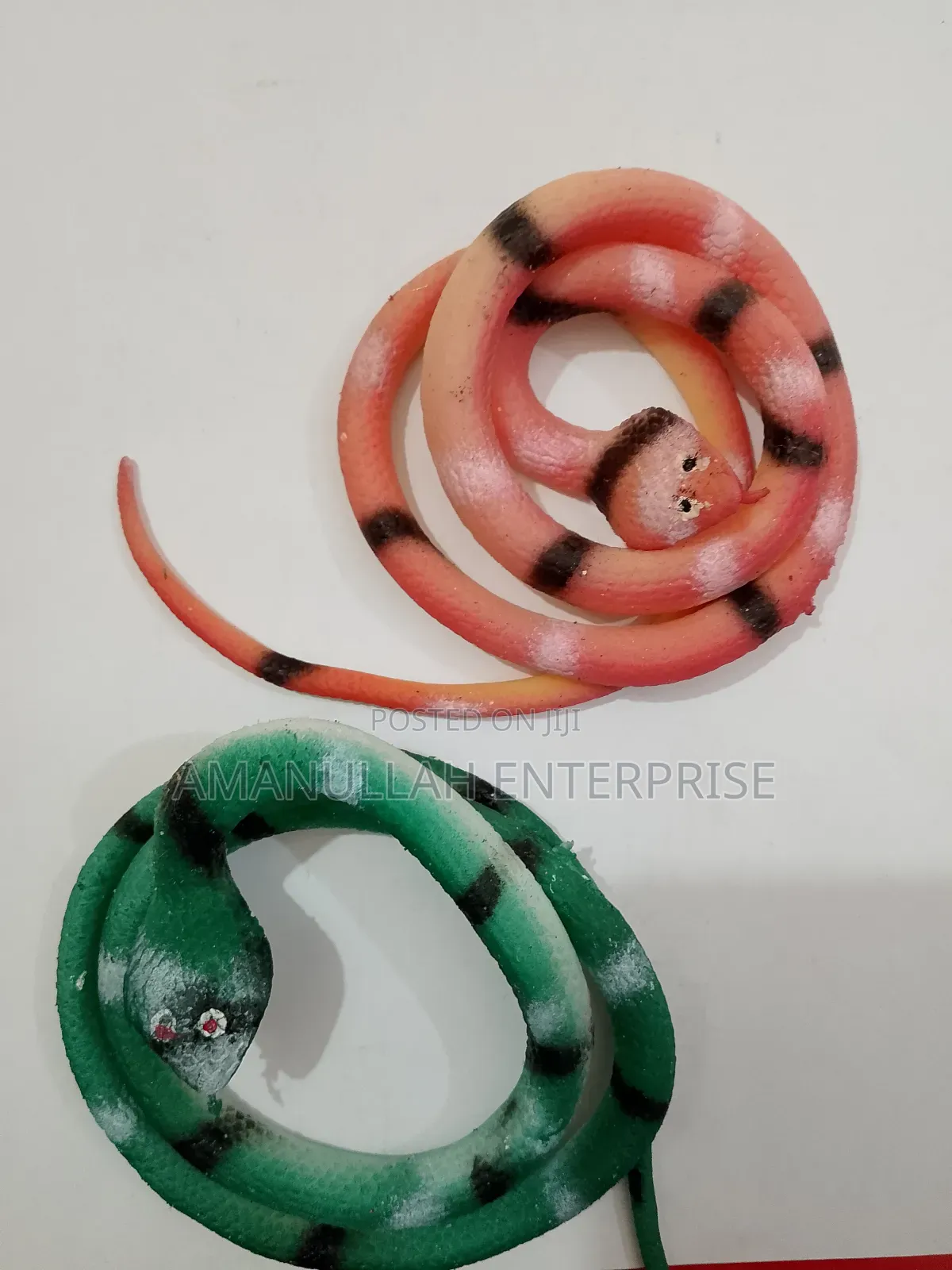 Realistic Rubber Snake Prank Party Photo Props Snakes Toy- 1 Piece