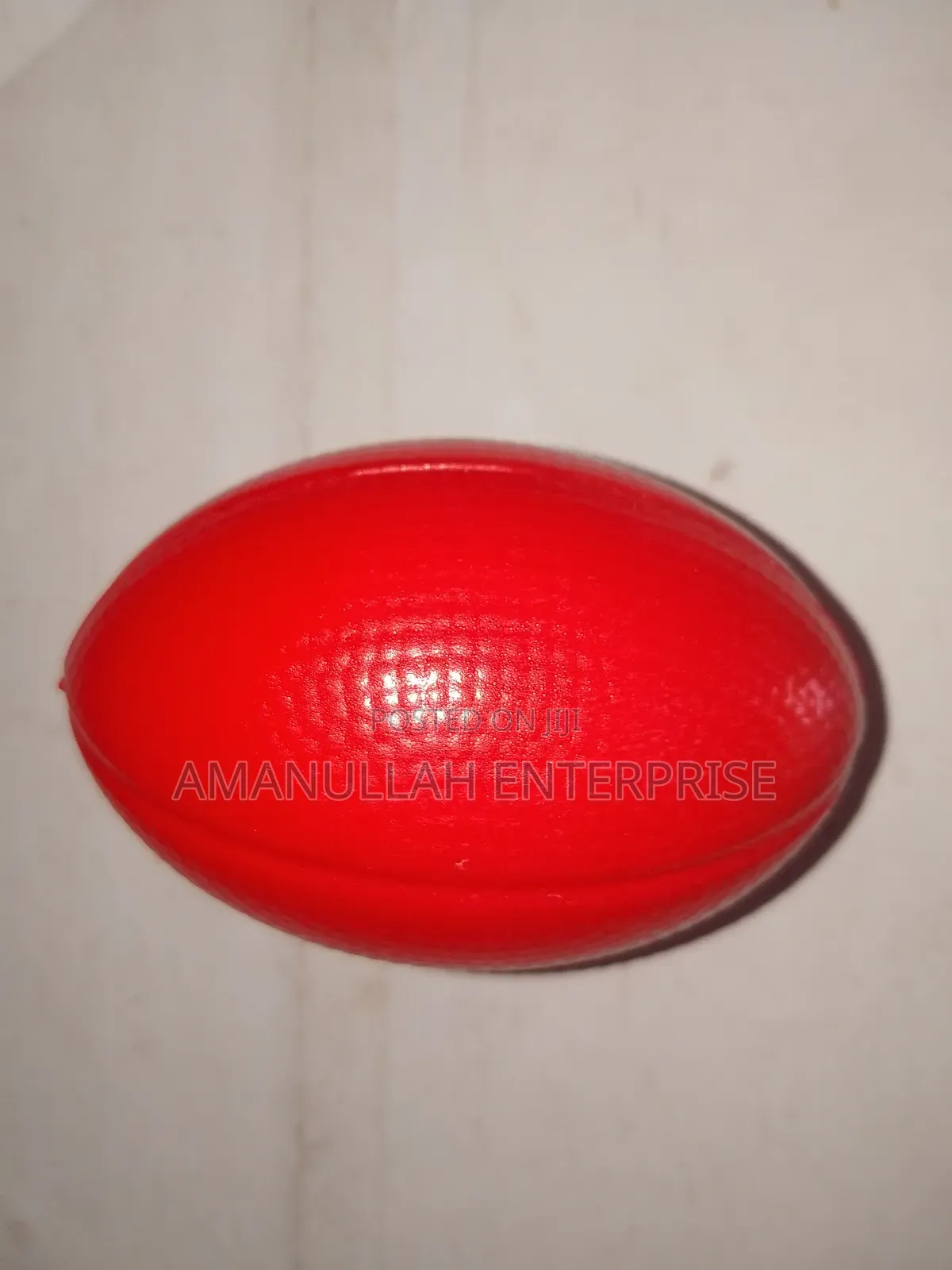 Hand Exercise Rugby Ball for Relief From Stress Soft Ball - Multicolor