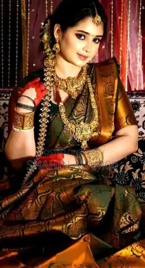 Kanjivaram Katan Saree With Blause PCS