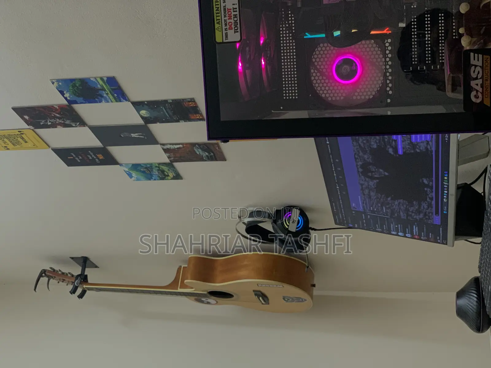 Ryzen 5 5600g Gaming Pc With Monitor Full Setup for Sale