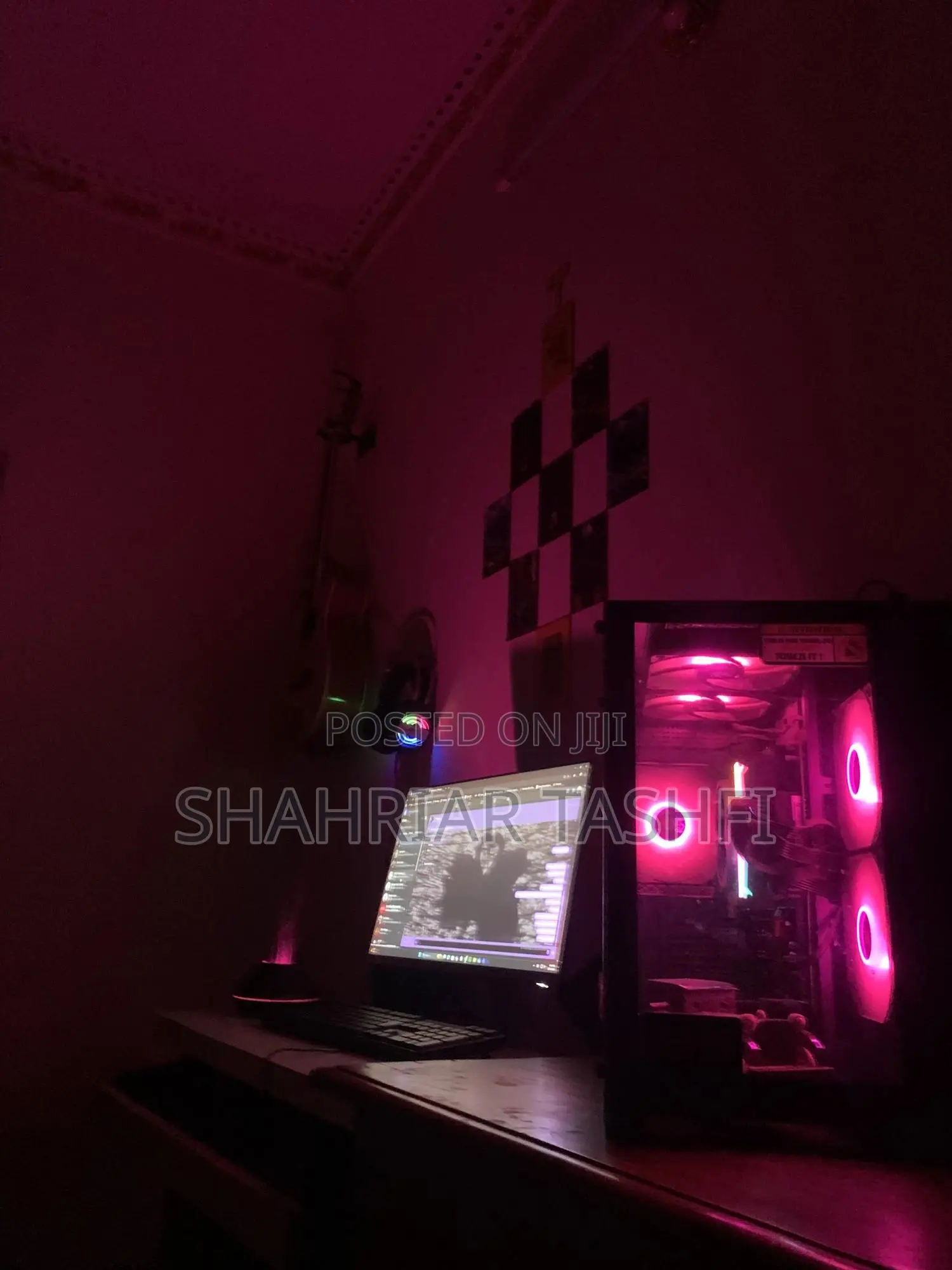 Ryzen 5 5600g Gaming Pc With Monitor Full Setup for Sale