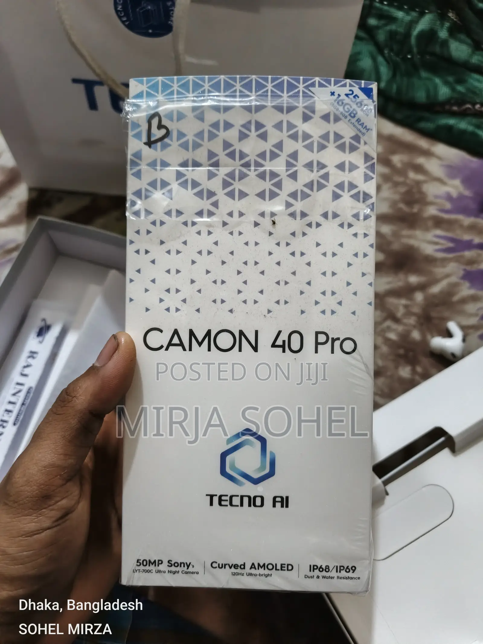 Tecno Camon 40 Pro 256 GB Silver