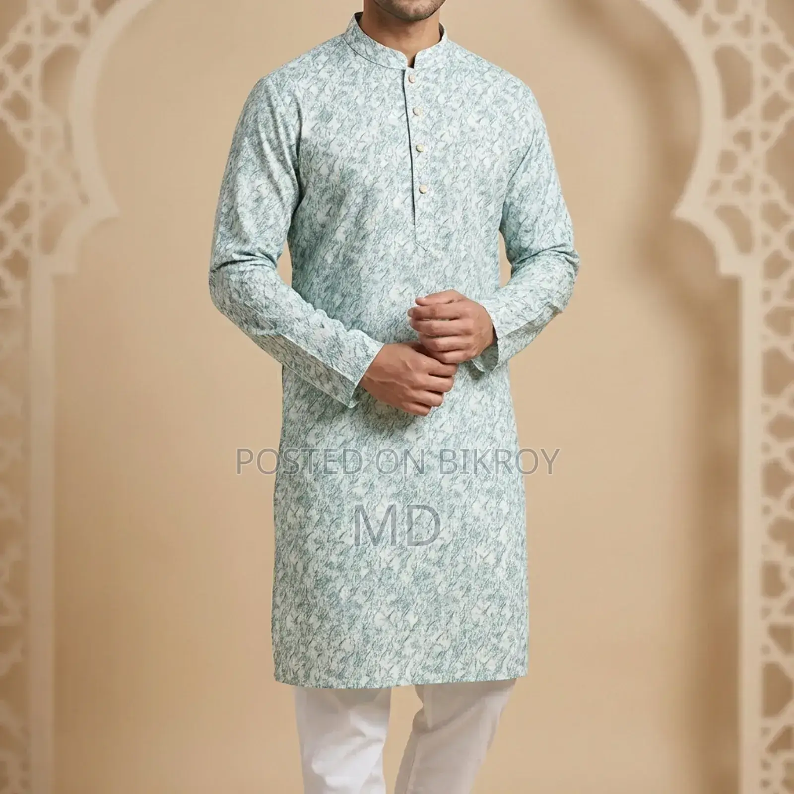 (12850) Men's Cotton Luxury Punjabi