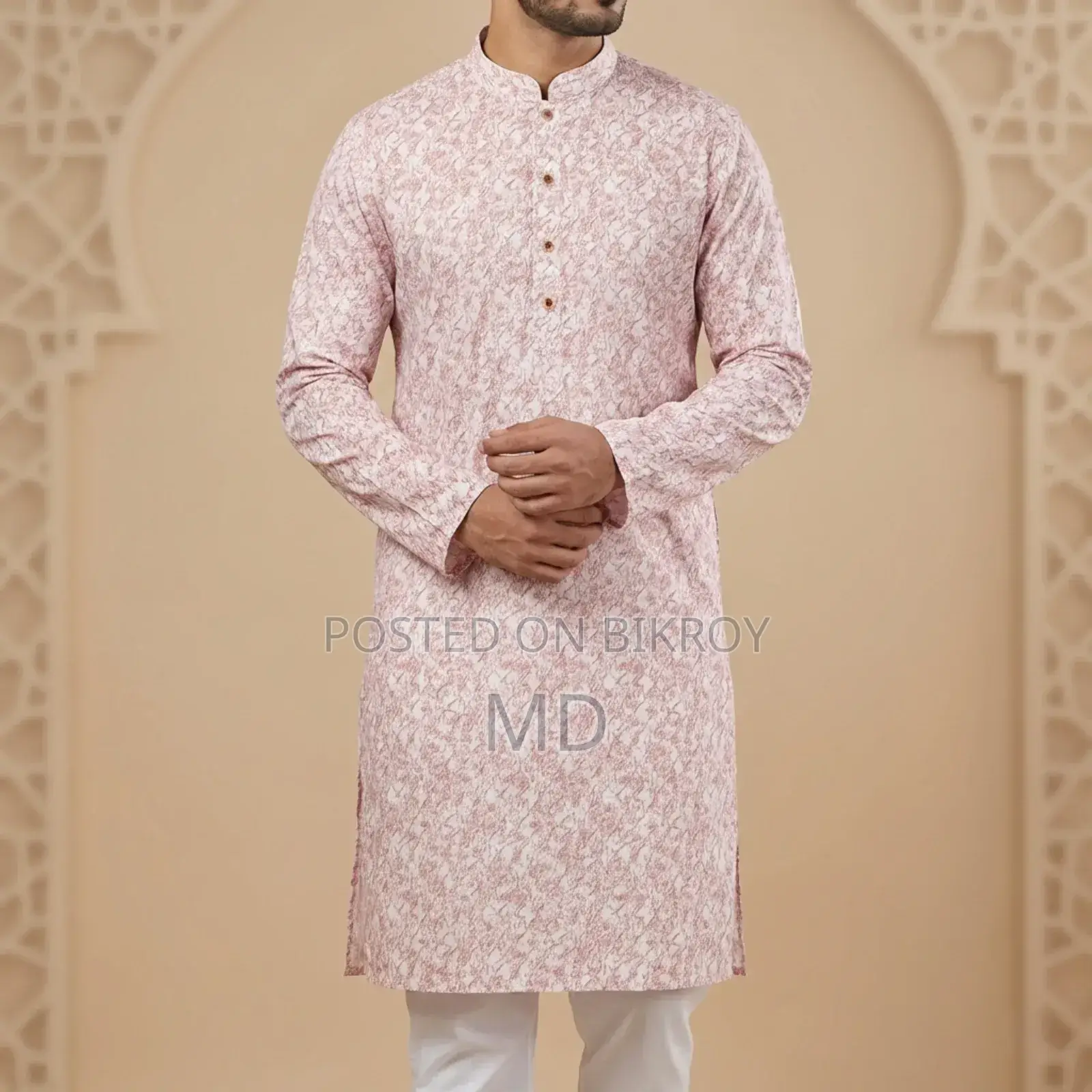 (12850) Men's Cotton Luxury Punjabi