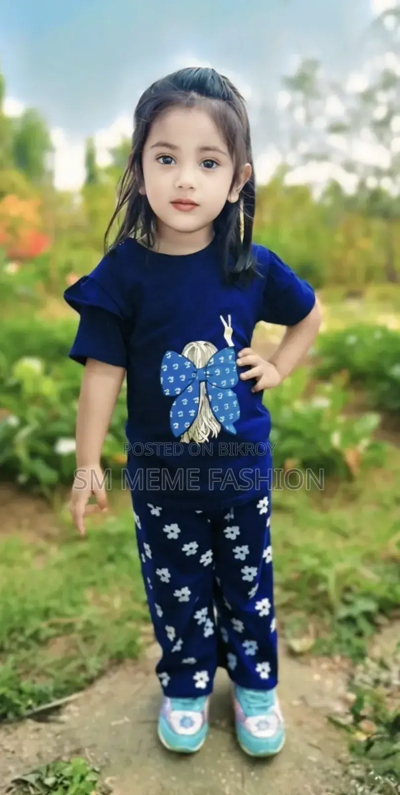 হাফ স্লিপ টি-শার্ট এন্ড প্যান্ট সেট