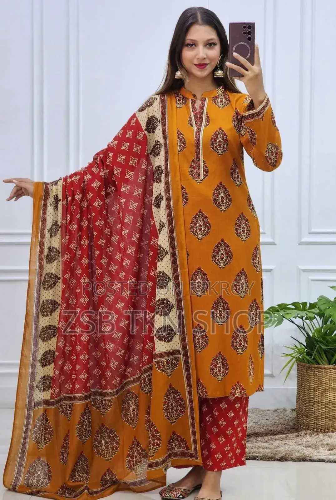 ডিজিটাল প্রিন্টেড ৩ পিস