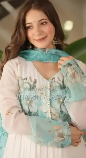 প্রিমিয়াম ইন্ডিয়ান জর্জেট থ্রি পিস