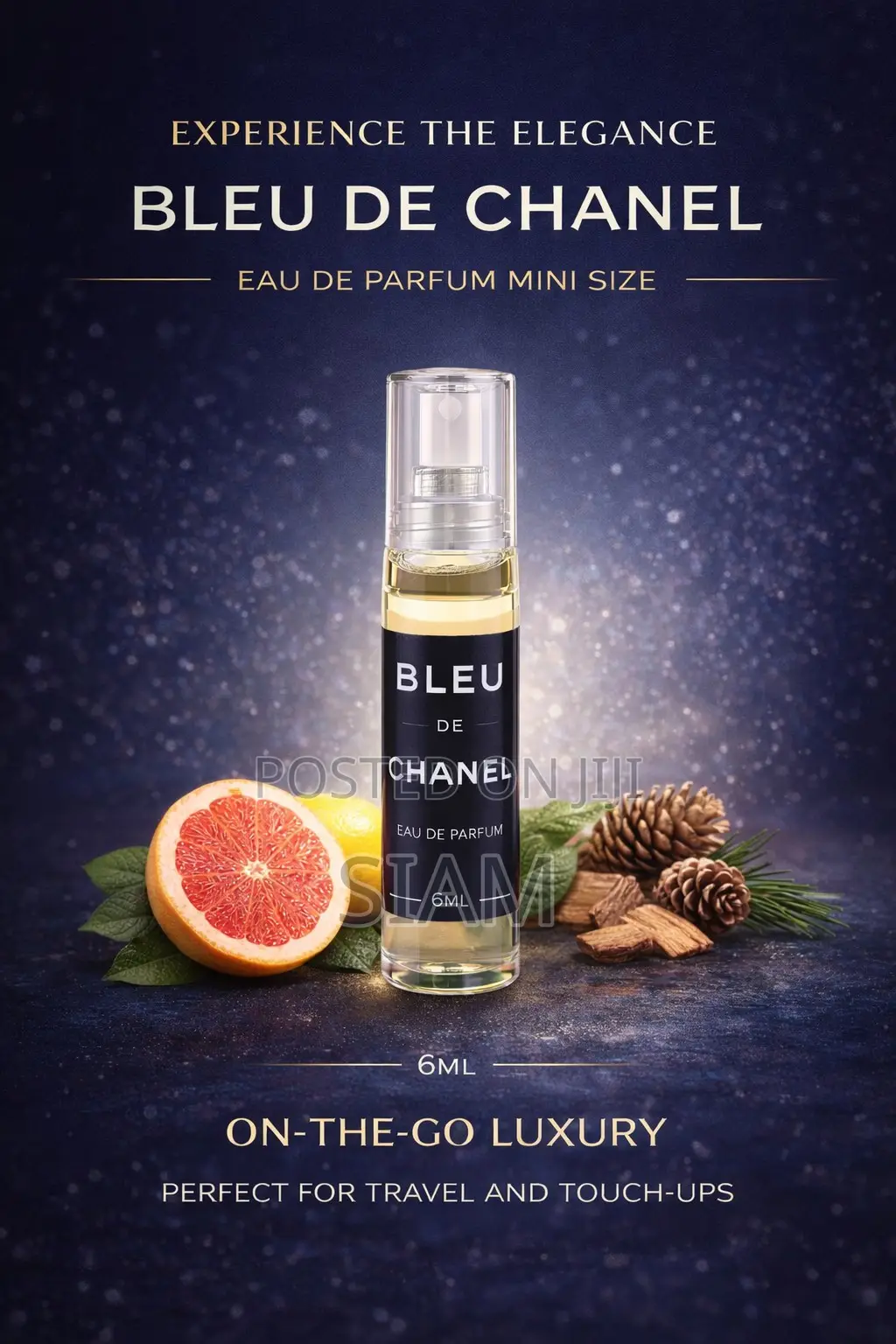 Bleu De Chanel Concentrated Perfume - 6ml (Men)