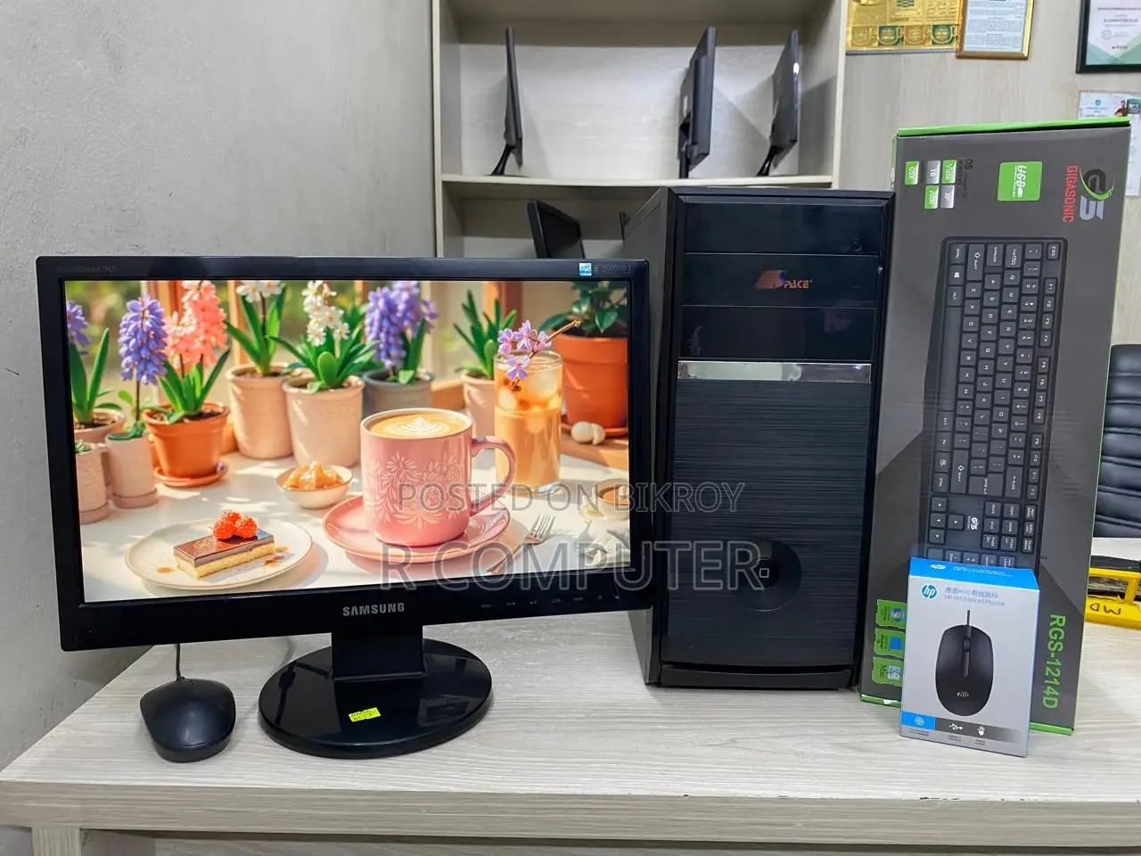 Desktop Computer 4GB Intel Core I5 SSD 128GB