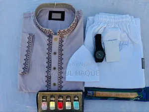 Panjabi, Pajama, Watch, Attar Combo Box
