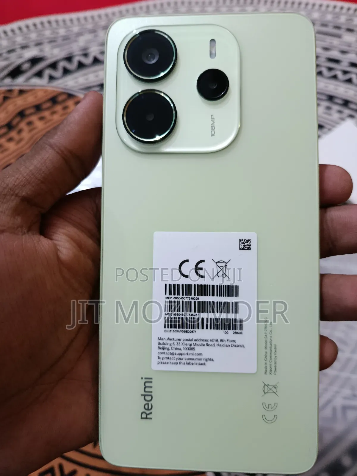 New Xiaomi Redmi Note 14 4G 256 GB Green