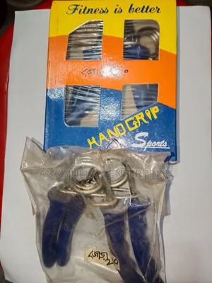 Hand Grip Exercisers Used for Strength Training in Fitness and Sports