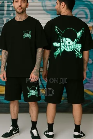Premium Drop Shoulder T-Shirt Pant Combo