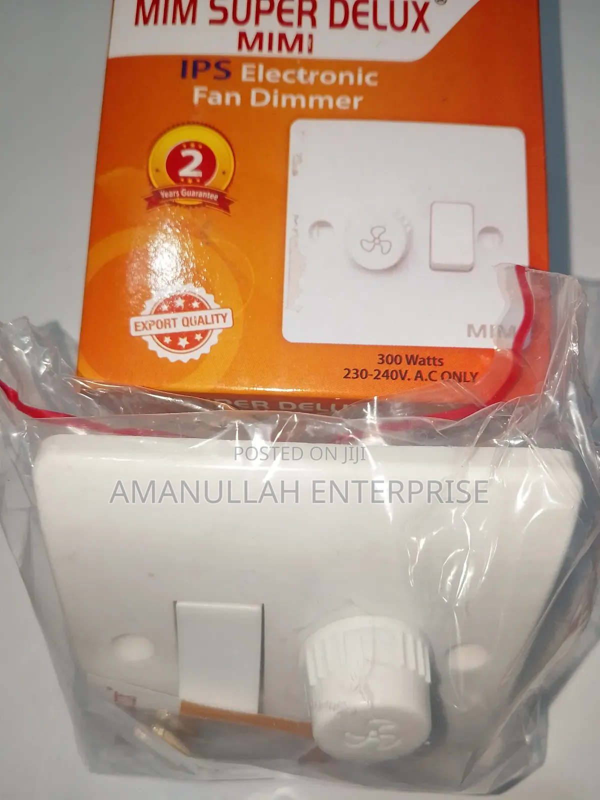 Ips Electronic Fan Dimmer.