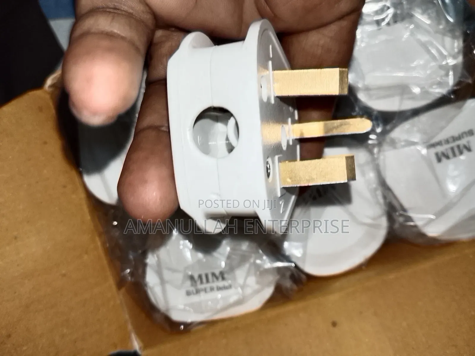 Rewireable 13a Uk 3-Pin Fused Electrical Plug Connector 12 PCS
