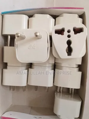 Universal Travel Plug Adapter Convert 2 Pin From 3 Pin Plug 12 PCS