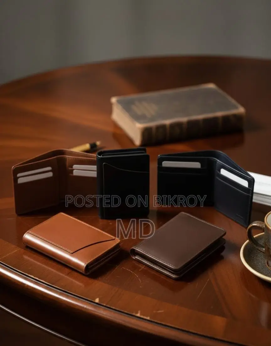Men's Premium Leather Wallet – With Gift Box (Limited Stock)