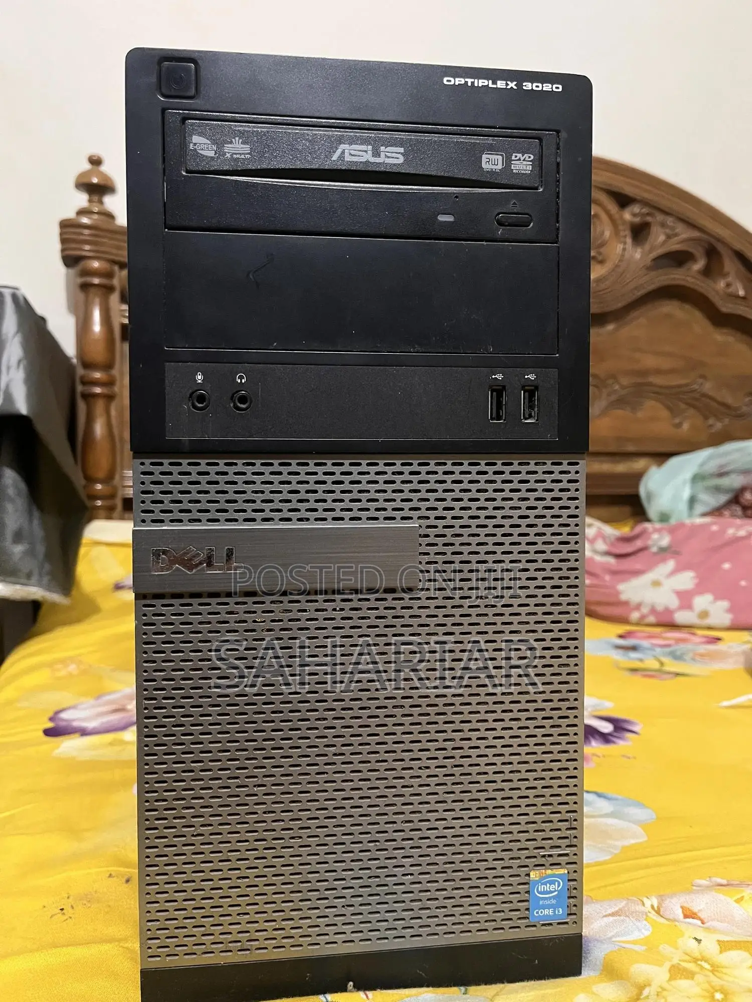Desktop Computer Dell OptiPlex 3020 8GB Intel Core i3 SSD 512GB