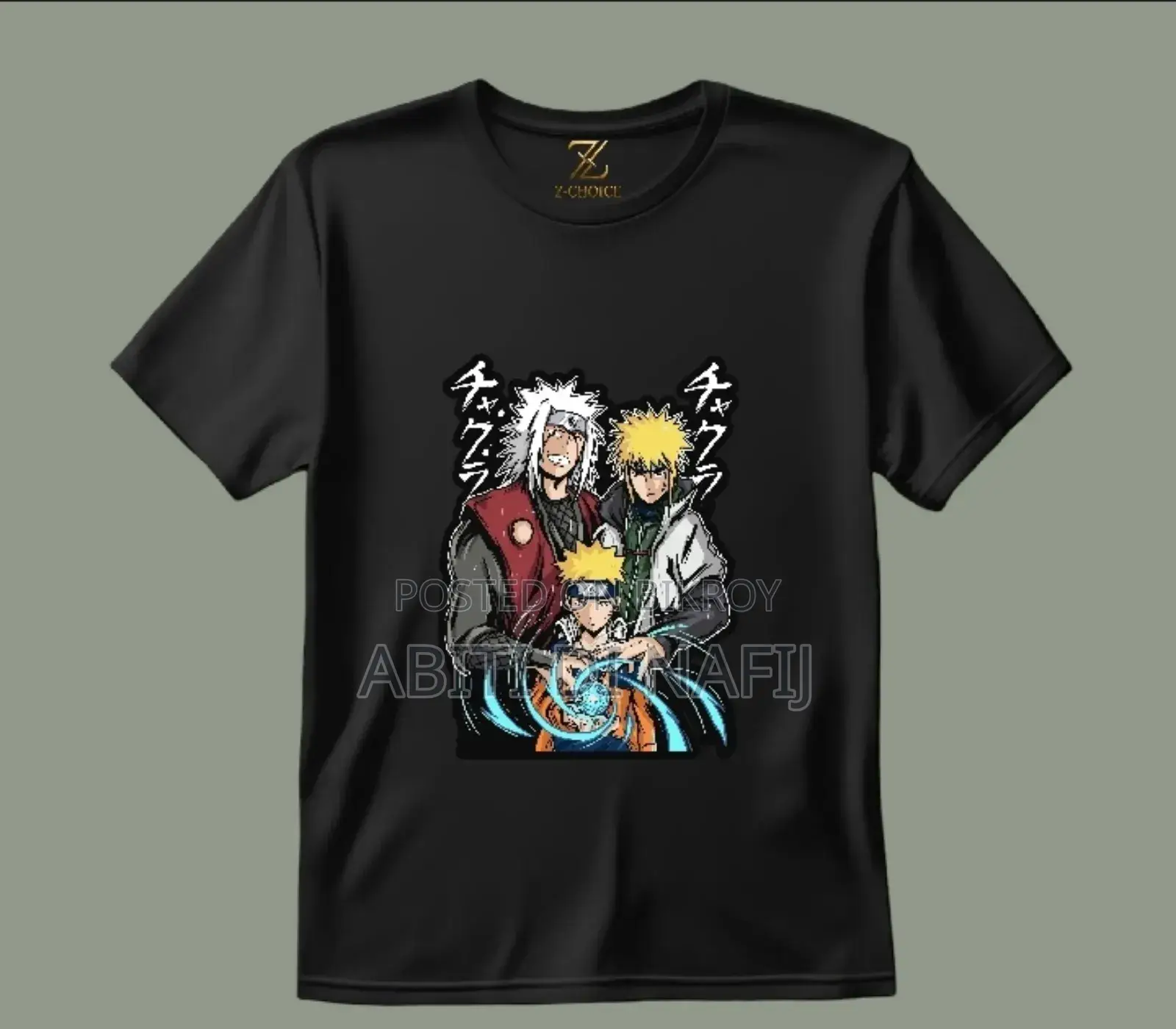 Anime Printed T-Shirt