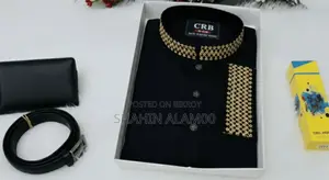 রাজকীয় সাজে প্রিমিয়াম পাঞ্জাবি কম্বো সেট