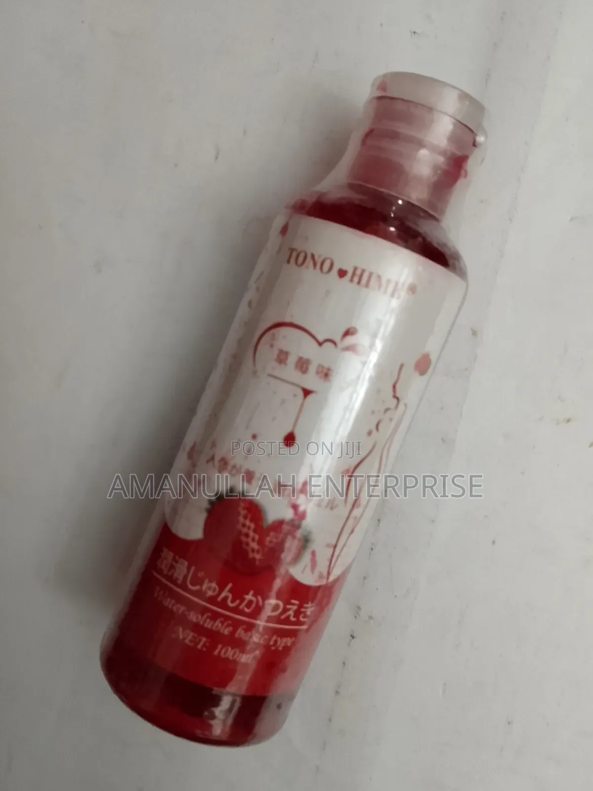 Tono Hime Water-Soluble Personal Lubricant Gel – Strawberry Scented.