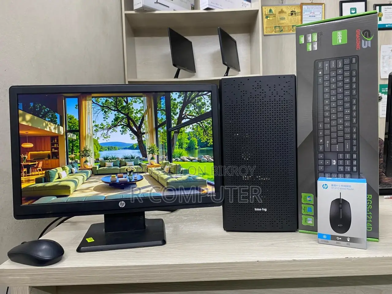 Desktop Computer 8GB Intel Core I3 SSD 128GB